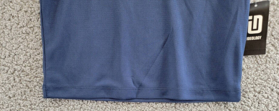 ID Ideology Core Training Short Sleeve Shirt Boys 6 Indigo Sea Solid Crew Neck