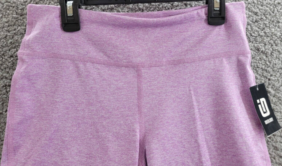 ID Ideology Core Biker Short Big Girls XL Violet Tulle Elastic Waistband Pull-On