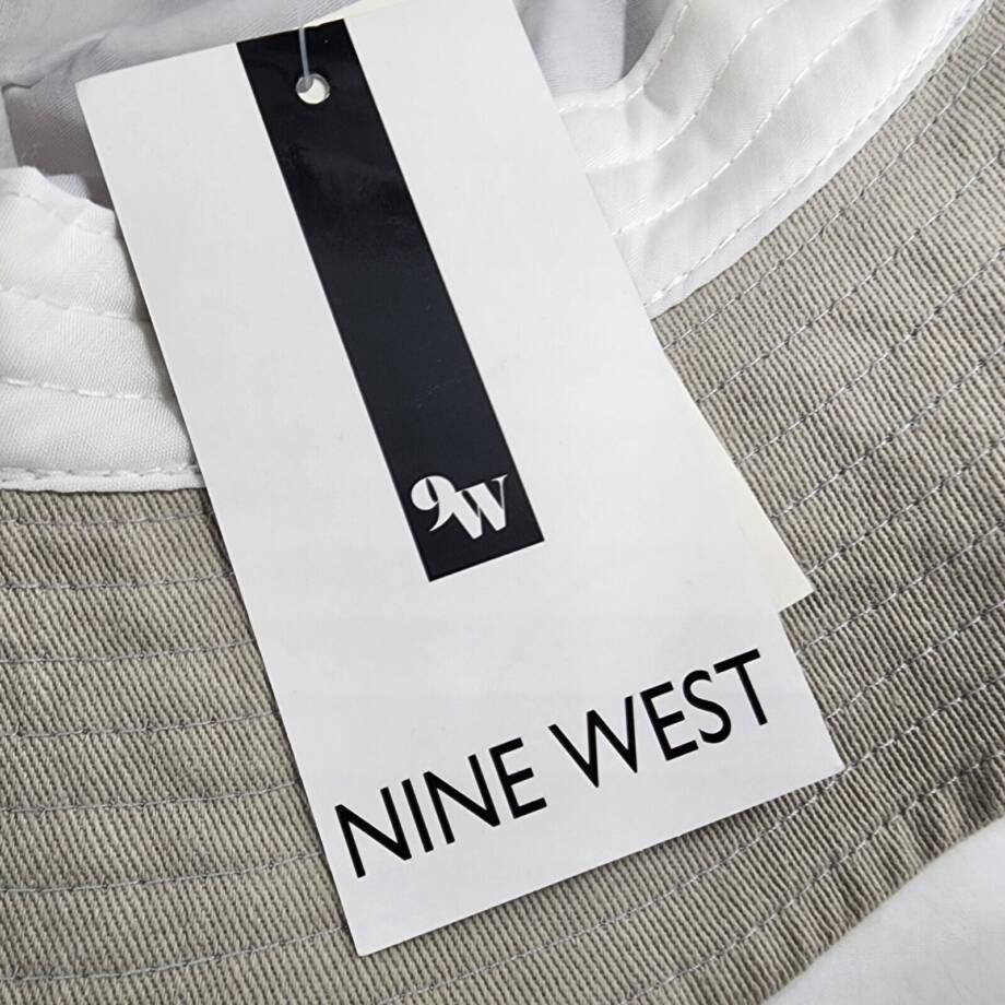 Nine West Packable Bucket Hat Unisex Adults One Size Grey