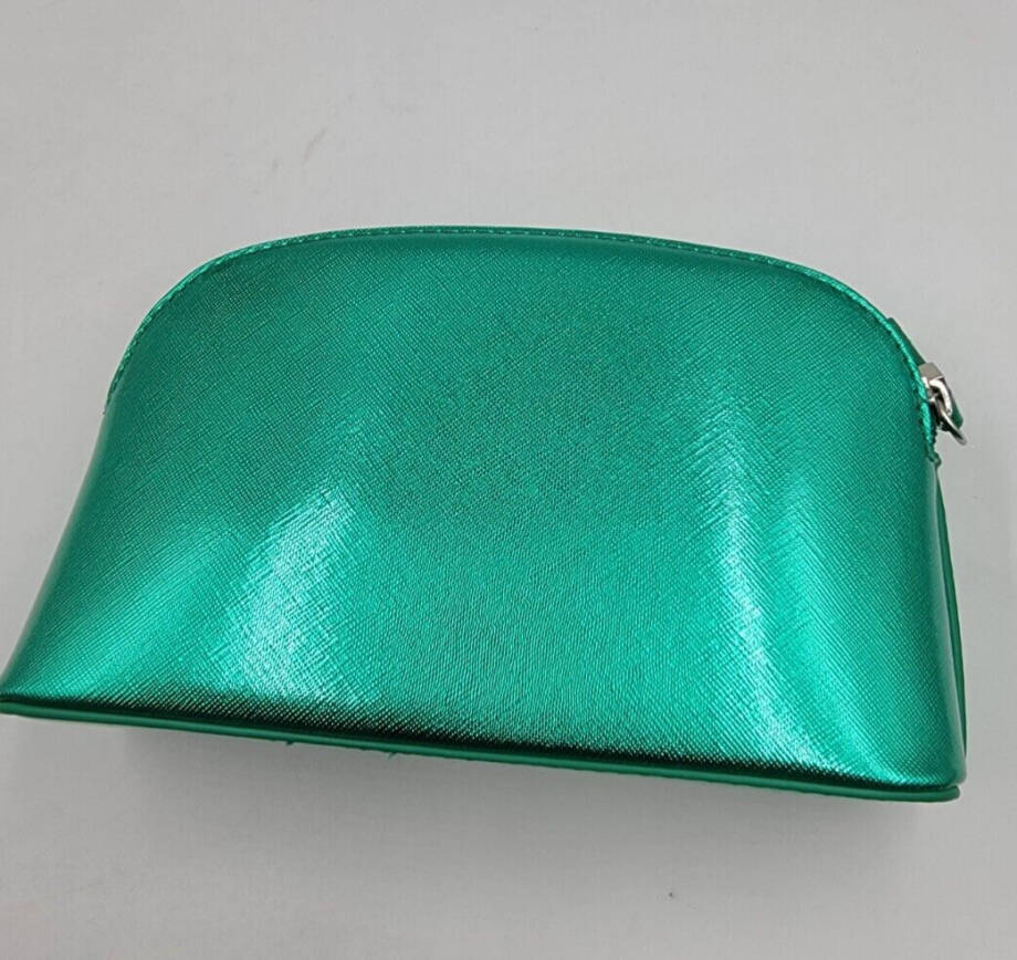 Stella & Max Zip Around Cosmetic Bag - Green