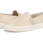 Vince. Blair II Slip On Sneakers Women's 6.5M Moonlight White Leather Round Toe
