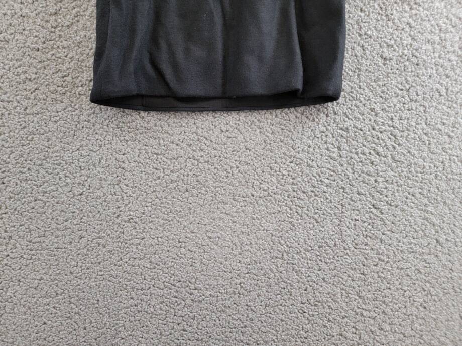 Vince Wool-Blend Strapless Top Women's XS Black Sleeveless Zipper Closure