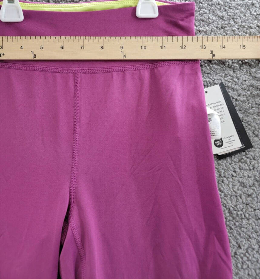 ID Ideology Colorblocked Mesh 7/8 Leggings With Scrunchy Big Girls L Berry Frost