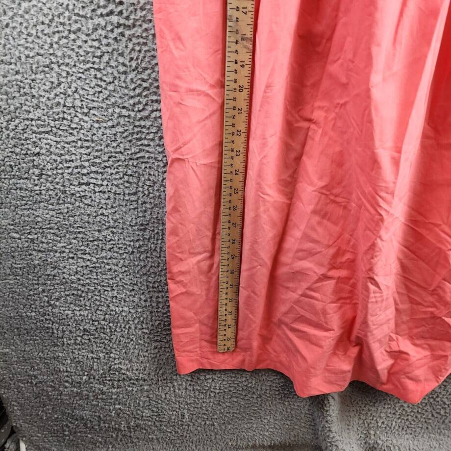 Rails Meeka Crochet-Trimmed Maxi Dress Women's L Hot Coral Square Neck Lace Up