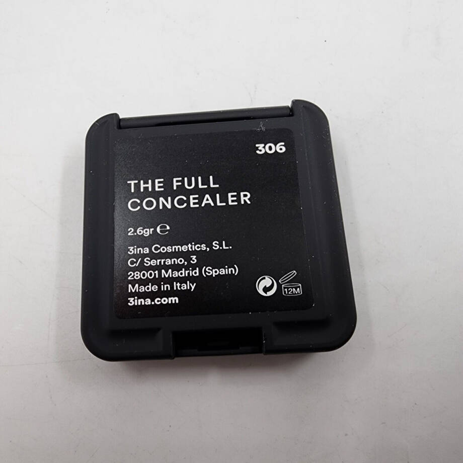 3INA The Full Concealer Women's 2.6g #306 Oil Free Velvety Easy Application~
