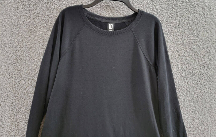 ID Ideology Active Butter Long-Sleeve Thumbhole Tunic Top Women's XS Deep Black