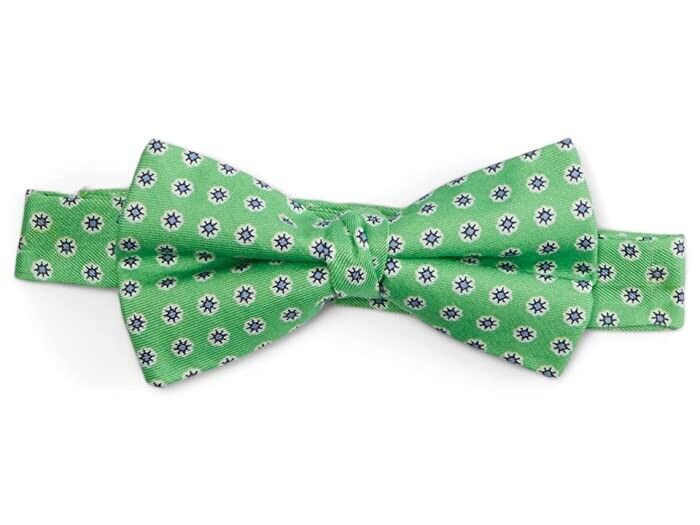 Lauren Ralph Lauren Flamingo Bow Tie Boys One Size Green/Blue Stay-Put Closure