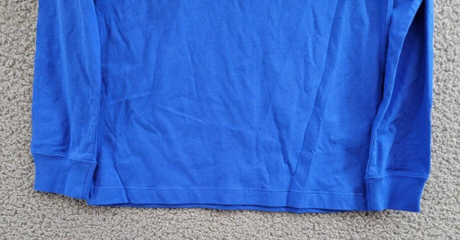 Nike The Nike Tee Printed T-Shirt Boy's M Game Royal Crewneck Pullover Style L/S