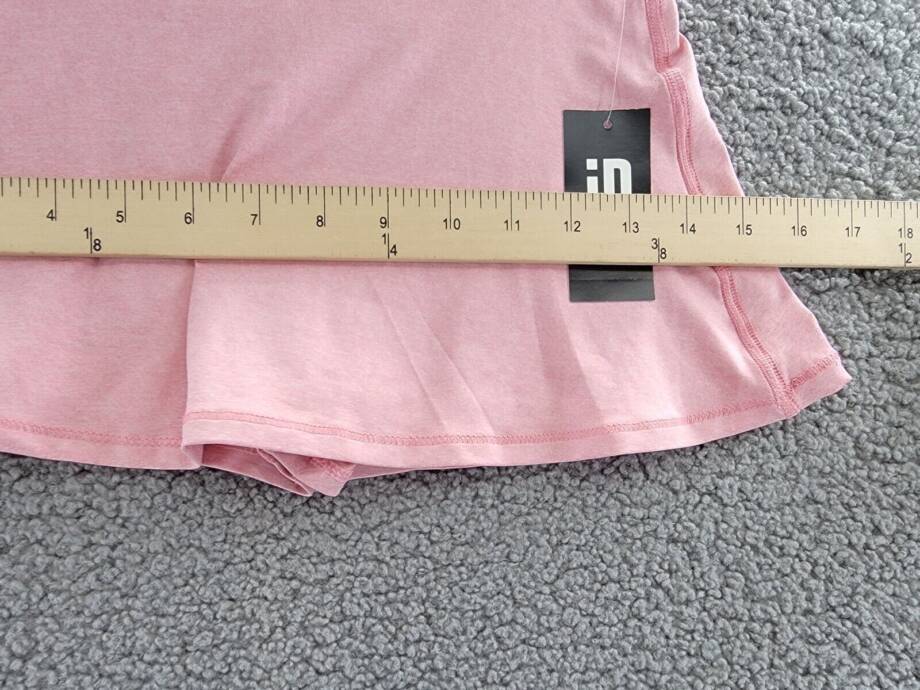 ID Ideology Jersey Skort Girls 6 Wild Rose Heather Elastic Waist Pull On