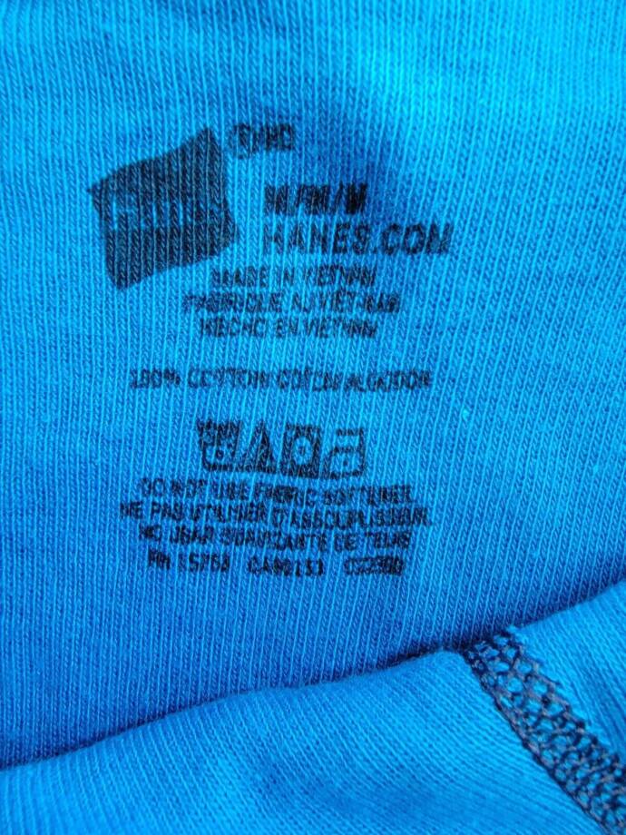 Hanes ComfortSoft Dyed Boxer Brief Boys M Blue/Navy Colorblocked Elastic Waist +