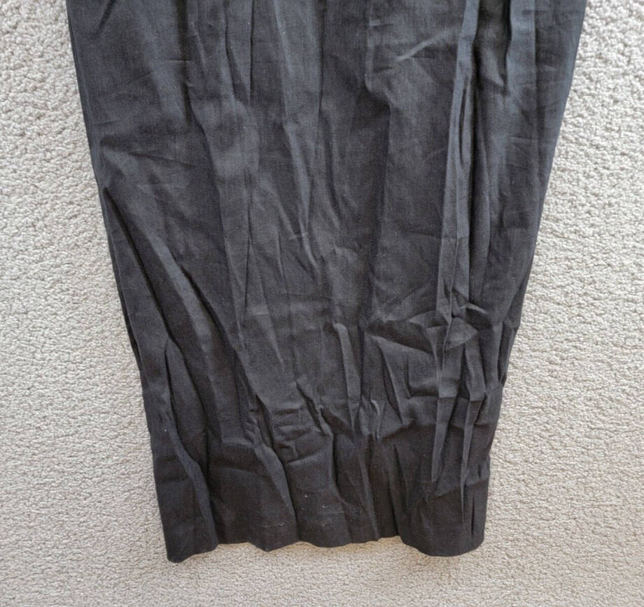 SIMKHAI Ginza Sleeveless Openwork Maxi Dress Women's L Black Openwork Panel