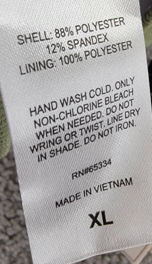 Salt + Cove Ribbed Long-Line Bikini Swim Top Juniors' XL Olive Green Scoop Neck