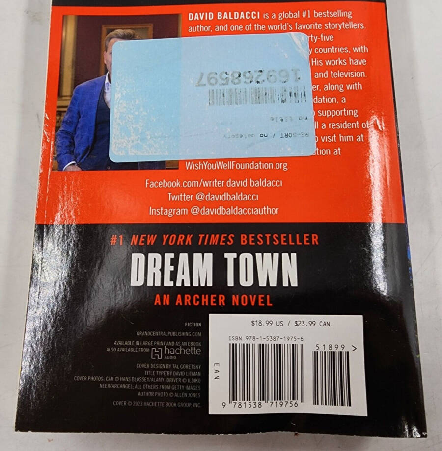 Dream Town - (An Archer Novel) by David Baldacci Paperback