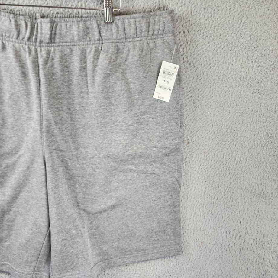 ID Ideology Fleece Shorts Men's 3XB Stormy Heather Elastic Waist Pull On