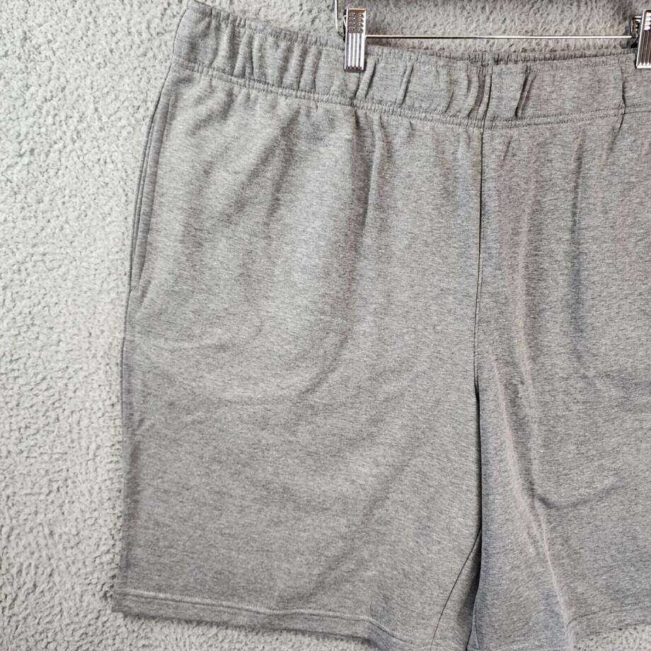 ID Ideology Fleece Shorts Men's 3XB Stormy Heather Elastic Waist Pull On