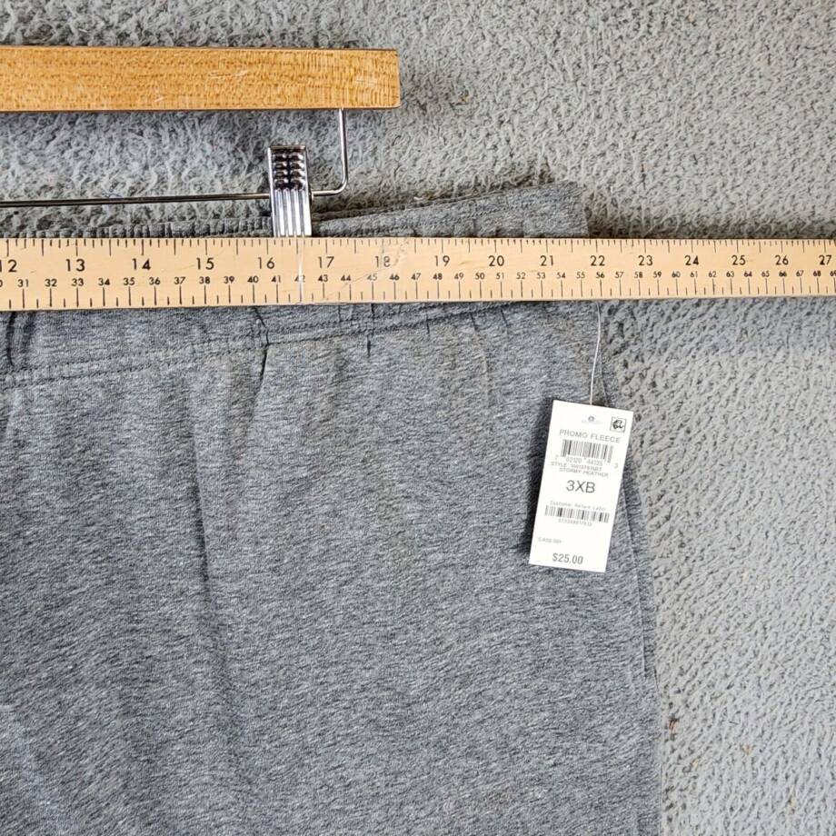 ID Ideology Fleece Shorts Men's 3XB Stormy Heather Elastic Waist Pull On