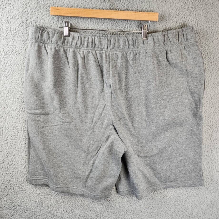 ID Ideology Fleece Shorts Men's 3XB Stormy Heather Elastic Waist Pull On