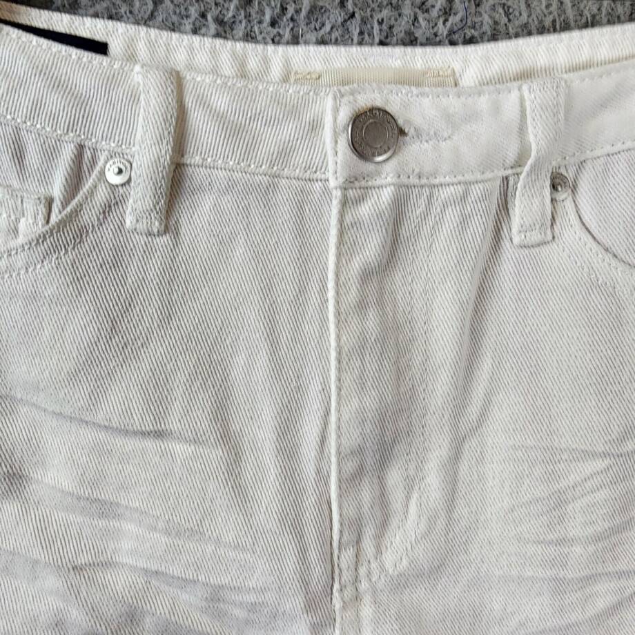Habitual Kids Exposed Pocket Denim Shorts Big Kids Girls 14 White High Rise~