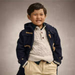 Polo Ralph Lauren Cable Wool & Cashmere Mock Neck Sweater Little Boys' 2 Cream