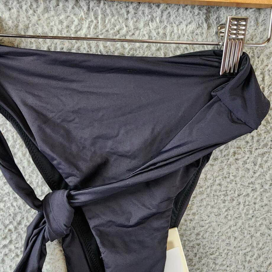 Good American 10 Ways to Wear Bikini Bottoms Women's 1 Black Elastic Waist~