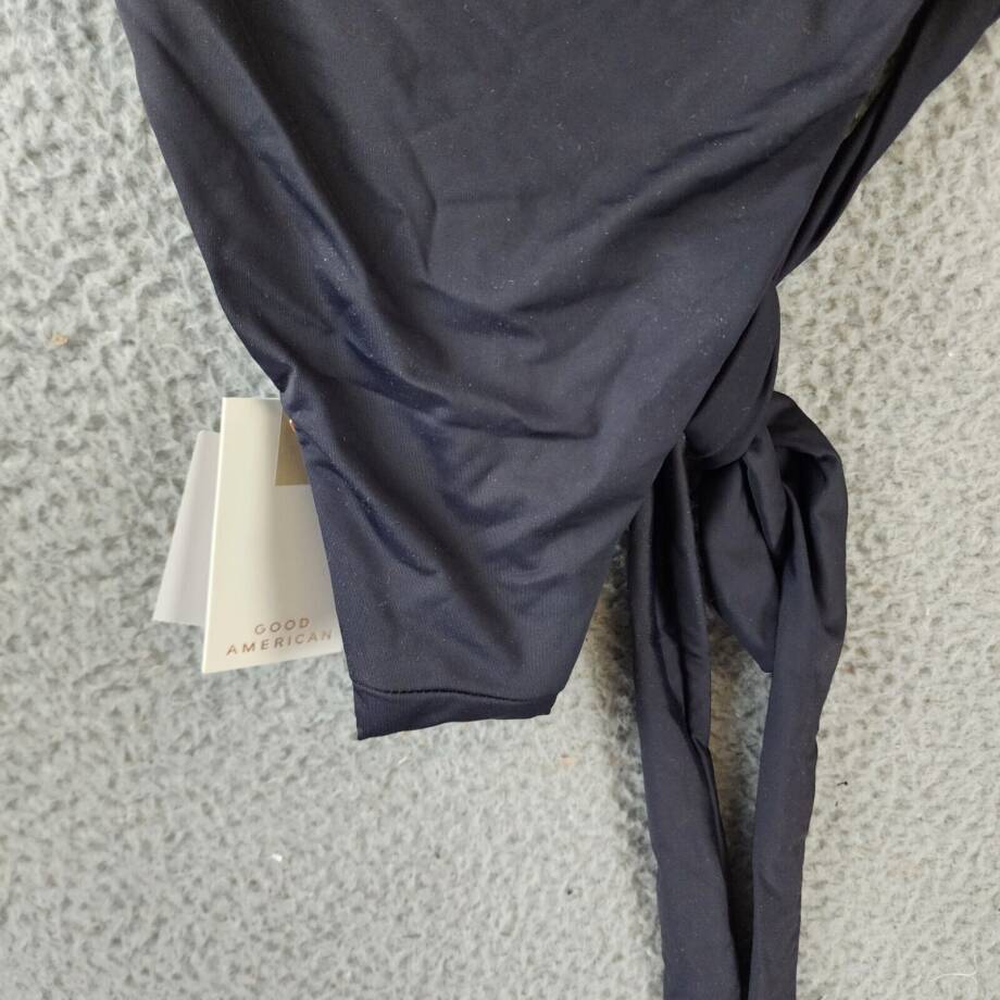 Good American 10 Ways to Wear Bikini Bottoms Women's 1 Black Elastic Waist~