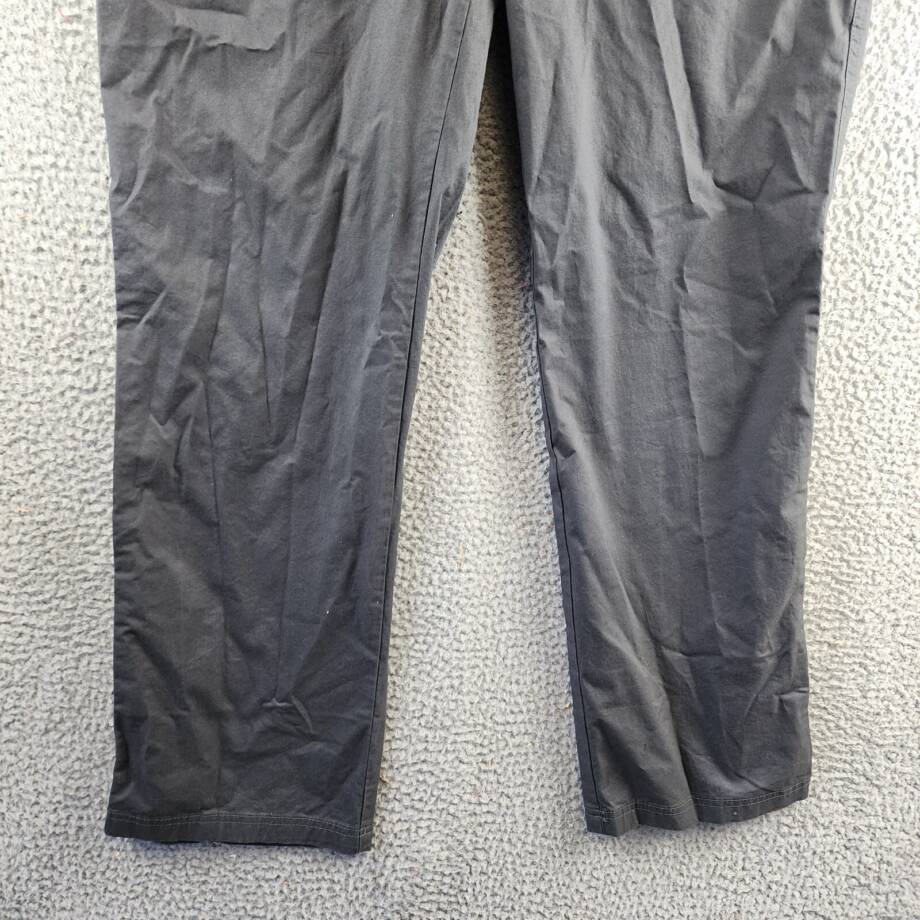 Columbia Rapid Rivers UPF 50 Flat Front Pants Men's 36W x 32L Shark Belt Loops
