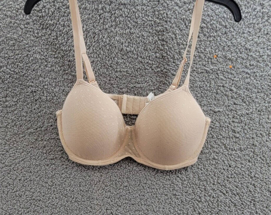 Skarlett Blue Dotty Multi Way T-Shirt Bra Women's 34D Cashmere Hook & Eye Back