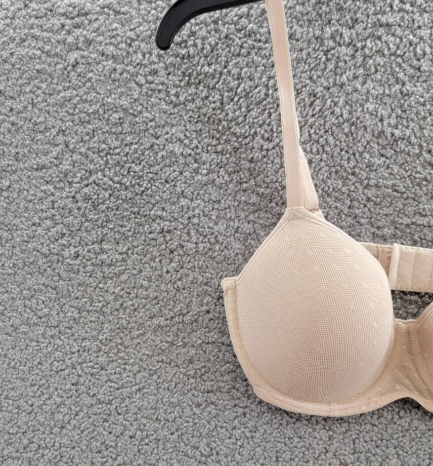 Skarlett Blue Dotty Multi Way T-Shirt Bra Women's 34D Cashmere Hook & Eye Back