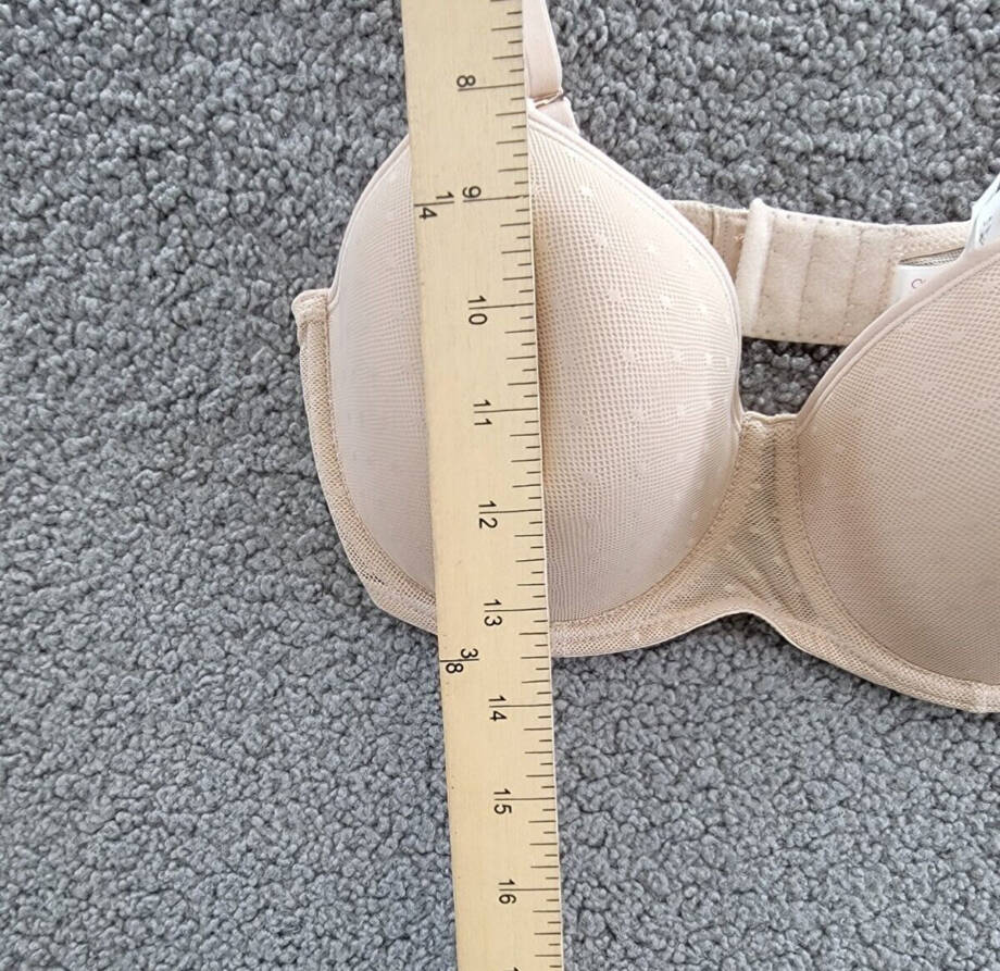 Skarlett Blue Dotty Multi Way T-Shirt Bra Women's 34D Cashmere Hook & Eye Back