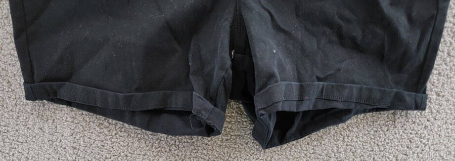 Gloria Vanderbilt Plus Size Amanda Bermuda Shorts Women's 20W Black Pockets Zip