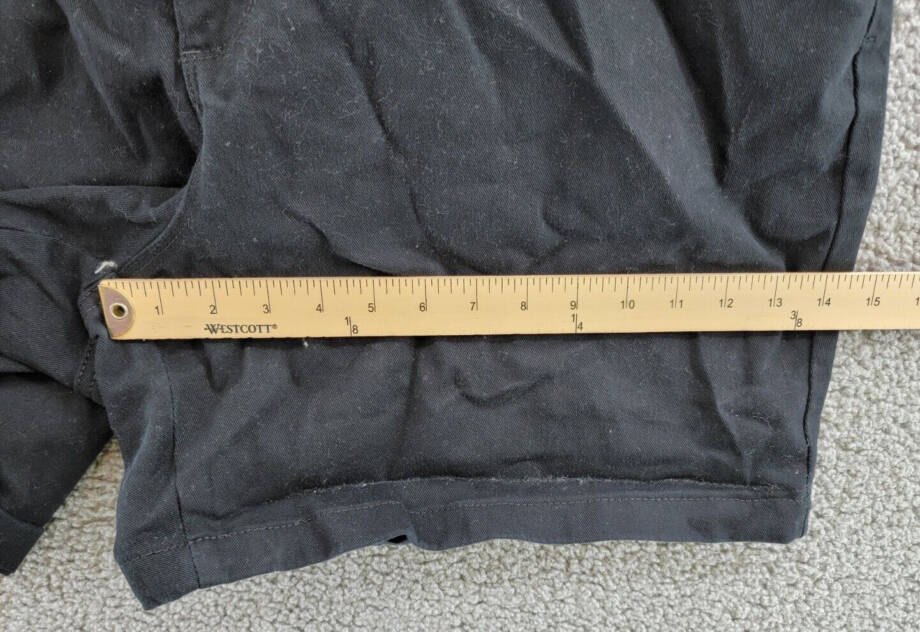Gloria Vanderbilt Plus Size Amanda Bermuda Shorts Women's 20W Black Pockets Zip