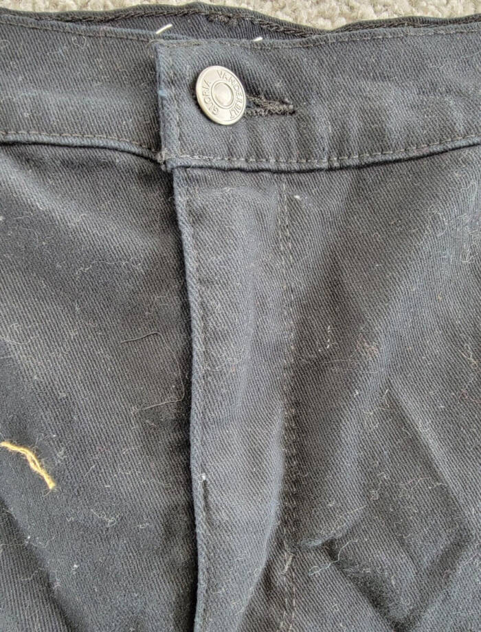Gloria Vanderbilt Plus Size Amanda Bermuda Shorts Women's 20W Black Pockets Zip