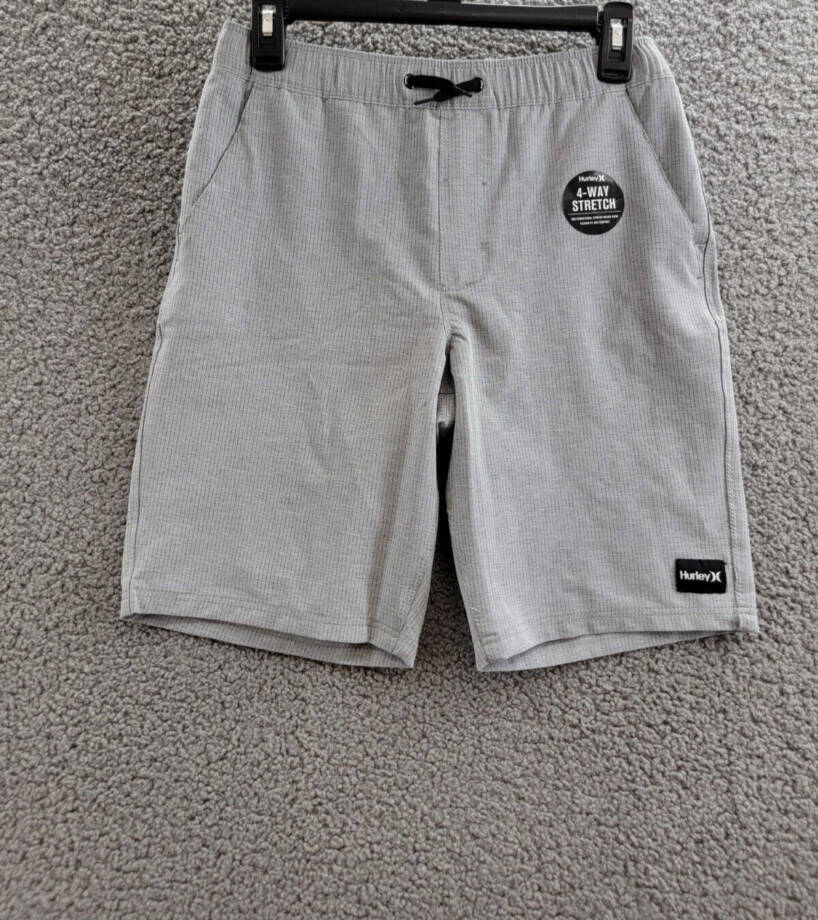 Hurley Phantom Pull-on Walkshorts Big Kids Large 12-13Yrs Cool Grey Pullon