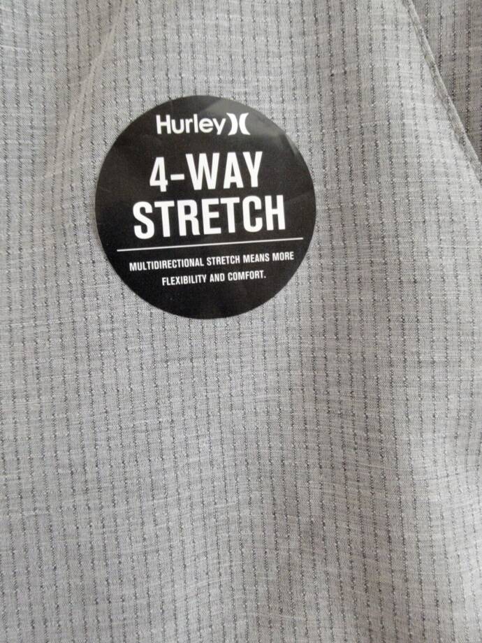 Hurley Phantom Pull-on Walkshorts Big Kids Large 12-13Yrs Cool Grey Pullon