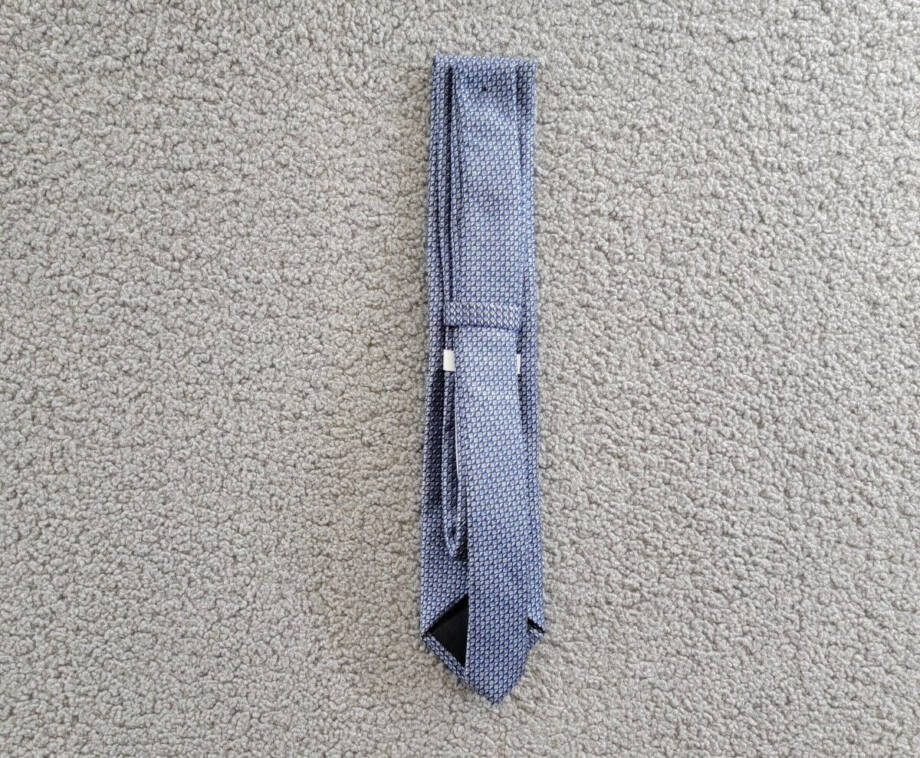 Perry Ellis Serrano Mini Neat Tie Men's One Size Navy Adjustable