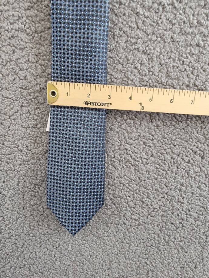 Perry Ellis Classic Geo Norton Neat Neck Tie Men's One Size Blue Multi