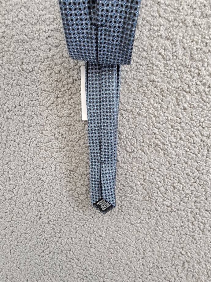 Perry Ellis Classic Geo Norton Neat Neck Tie Men's One Size Blue Multi