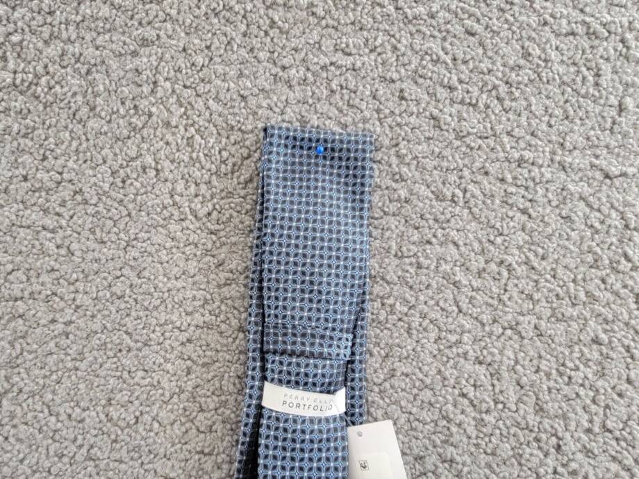 Perry Ellis Classic Geo Norton Neat Neck Tie Men's One Size Blue Multi