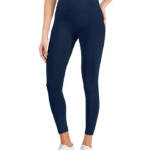 I.N.C. International Concepts Shine Compression Leggings Women's S Navy Pull On