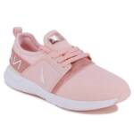 Nautica Kappil Saga Athletic Sneaker Girls 5 Rose Gold Logo Detail Round Toe