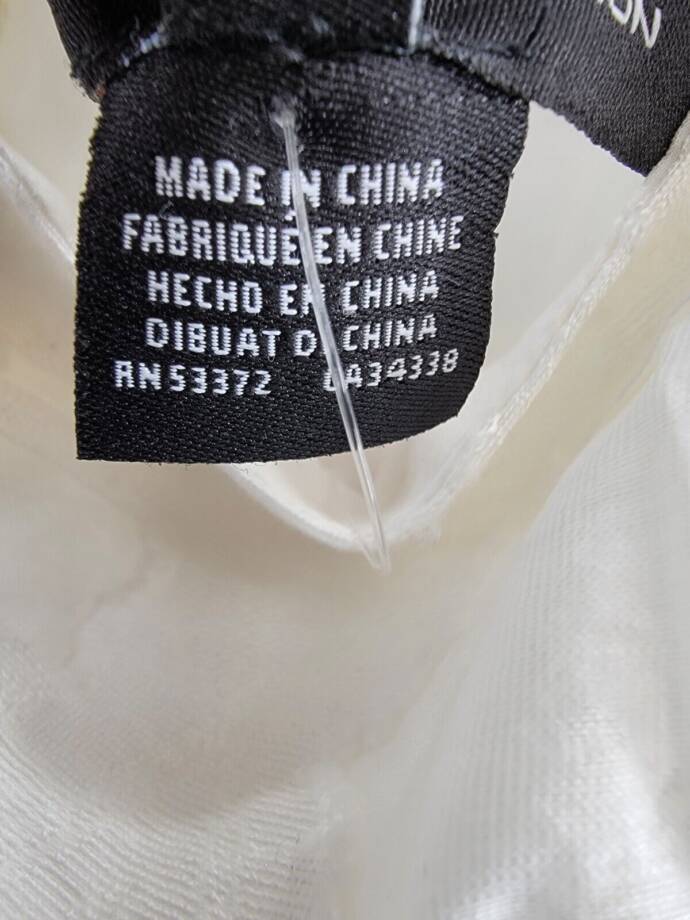 FRENCH CONNECTION Freya Mini Dress Women's 2 Summer White Tie Waist Zip Closure