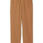 Lacoste Relaxed Fit Track Pants Men's XXL Croissant-Farine Button Zip Closure