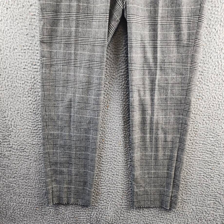 BOSS Hugo Boss P-Perin Wool-Blend Trouser Men's 32 Black Zip Fly Button Closure
