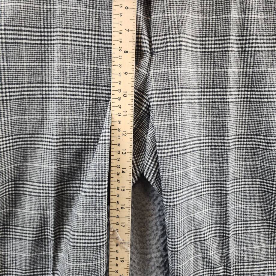 BOSS Hugo Boss P-Perin Wool-Blend Trouser Men's 32 Black Zip Fly Button Closure