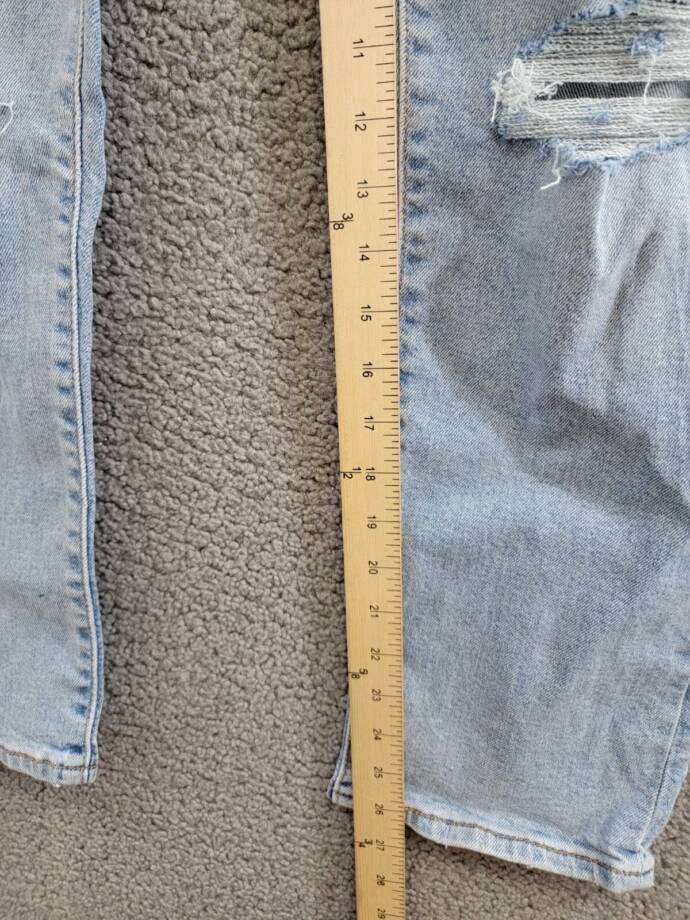 Levi's Wedgie High Rise Cropped Straight Jeans Women's 32 Bridge Of Bellflower