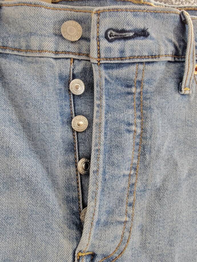 Levi's Wedgie High Rise Cropped Straight Jeans Women's 32 Bridge Of Bellflower