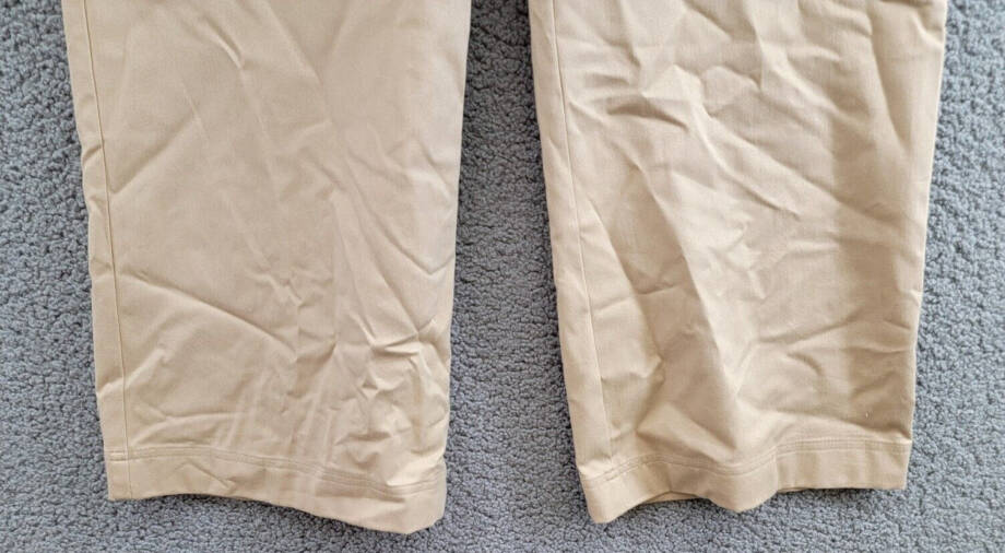 Calvin Klein Cropped Belted Wide Leg Pants Women's S Nomad High Rise Side Pocket