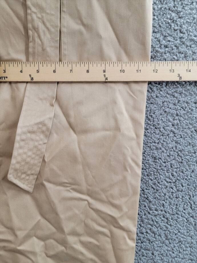 Calvin Klein Cropped Belted Wide Leg Pants Women's S Nomad High Rise Side Pocket