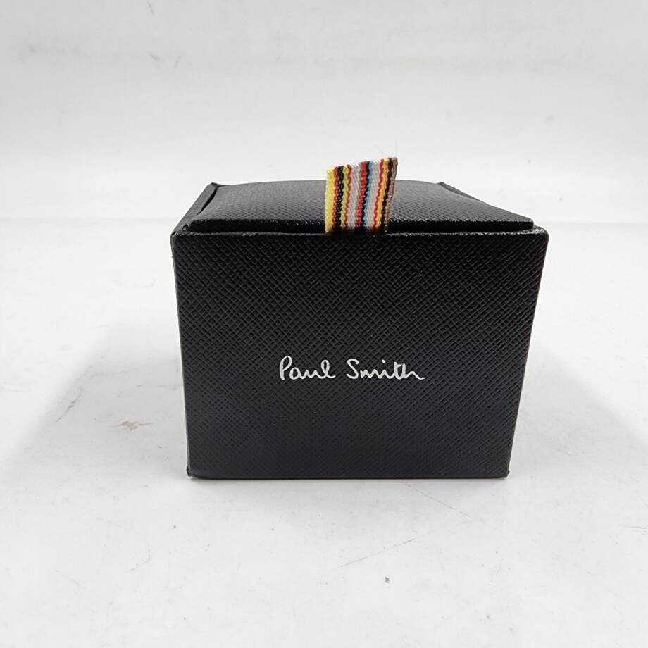 Paul Smith Sweet Cufflinks Men's Silver Toggle Closure Zinc-Plated Copper