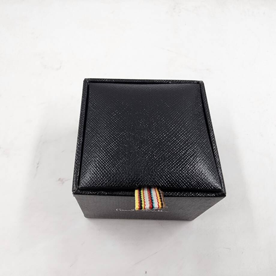 Paul Smith Sweet Cufflinks Men's Silver Toggle Closure Zinc-Plated Copper
